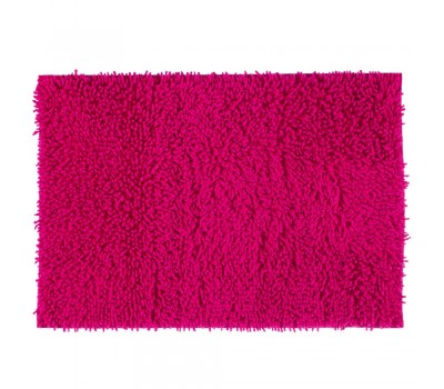 Коврик для ванной комнаты «Crazy» 50x70 см цвет розовый