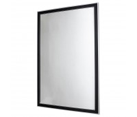 Зеркало без полки 60 см цвет чёрный