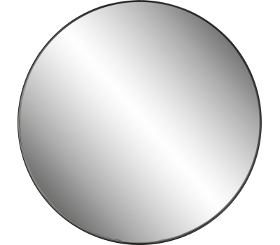 Зеркало Ferro Ø55 см цвет чёрный