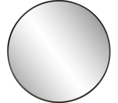 Зеркало Ferro Ø35 см цвет чёрный