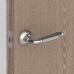 Ручка дверная на розетке ENIGMA RM/HD SN/CP-3, цвет матовый никель/хром