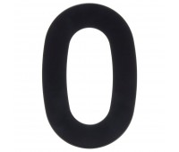Цифра «0» Larvij большая цвет чёрный