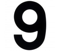 Цифра «9» Larvij большая цвет чёрный