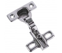 Петля полунакладная Boyard Key-hole H401В21, 17х54 мм, сталь, цвет сталь, 2 шт.