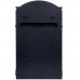 Ящик почтовый Standers MB-002, алюминий/сталь, цвет чёрный