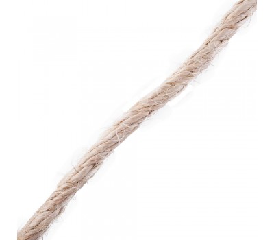 Веревка 12 мм 20 м, цвет золотисто-коричневый