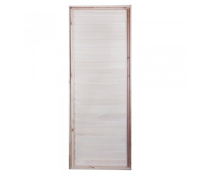 Блок дверной деревянный 40х700х1900 мм, осина