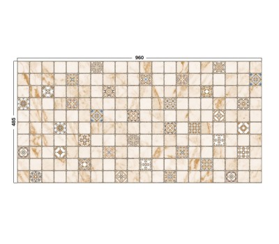 Панель ПВХ Терраццо Римини 960х485 мм, 0.46 м2