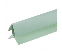 Профиль ПВХ Artens наружный угол т8/10 мм 3 м цвет зелёный