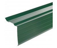 Лист ветровой с полиэстеровым покрытием 2 м цвет зелёный
