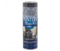 Краска аэрозольная Paint Touch глянцевая цвет тёмно-серый 340 г