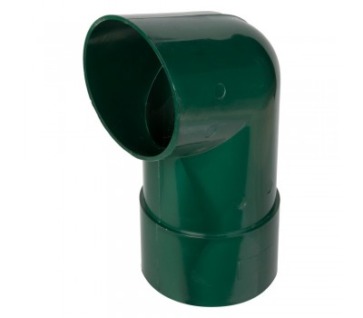 Отвод для трубы 82 мм цвет зелёный